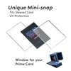 Mage Tech Commander Deck Box Lite - Card Display with Snap Card Holder & Removable Cover, Fits 100+ Single-Sleeved Cards, Ideal for MTG, PTCG, OPCG, SWU & More (Blue)