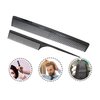 Professional Teasing Comb, Fine and Wide Tooth Hair Barber Comb, Black Carbon Fiber Cutting / Styling / Hairdressing Comb For All Hair Types