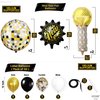 KatchOn, Disco Happy New Year Balloons - Pack of 37 | Happy New Year Decorations 2025 | New Years Eve Party Supplies 2025 for NYE Decorations 2025 | Disco Ball Balloons for New Years Party Decorations