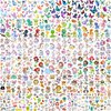 FANRUI 60 Sheets 500+ Patterns Cartoon Temporary Tattoos For Kids Girls, Groovy Cute Mermaid Unicorn Dinosaur Butterfly Temp Fake Tattoo Stickers, Small Animals Summer Tatoos Tatuajes Temporales Child