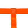 MOTO4U Universal Motorcycle Rear Wheel Tie down Strap in Orange