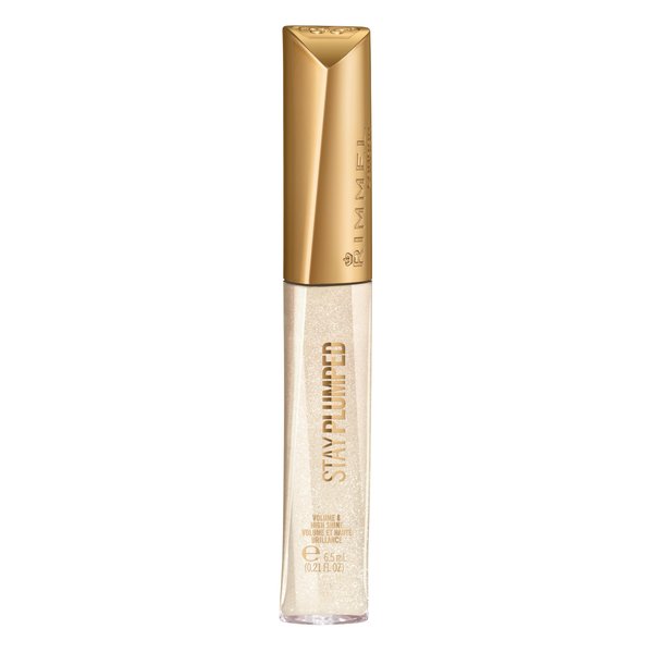 Rimmel Stay Plumped Lip Gloss, 800 Diamond Pop, 1 Count