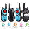 Retevis RT38 Walkie Talkies for Kids,Kids Toys for 6-12 Year Old Boy Girl,Mini Size USB Port,Long Range FRS Radio,Camping Hiking Outdoor(Blue 1 Pair)