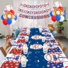 Baseball Party Decorations - 81Pcs Baseball Plates and Napkins Sets, Baseball Tablecloth, Blue Forks for Sports Fans Kid Adult Baseball Birthday Party Supplies, Serve 20