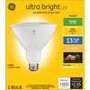 GE Ultra Bright LED Light Bulb, 150 Watt, Warm White, PAR38 Outdoor Floodlight