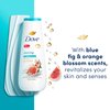Dove Go Fresh Body Wash 100% Gentle Cleansers, Sulfate Free Blue Fig and Orange Blossom Effectively Washes Away Bacteria While Nourishing Your Skin 22 oz