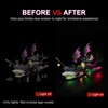 DALDED LED Lighting Kit for Lego DREAMZzz Nightmare Shark Ship 71469, LED Light Compatible with Lego 71469 Building Block Models (Remote Control Version)