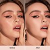 Erinde Blurring Setting Powder, Loose Face Powder with Finishing Powder Puff, Matte Finish, Lightweight, Long-Lasting, Soft Focus Natural Face Makeup for Uneven Skin Tone, Nude