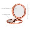 Andaz Press Compact Mirror Matron of Honor Wedding Gift, Rose Gold, Peach and Pink Roses, 1-Pack, Bachelorette Bridal Shower Wedding Party Gifts