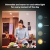 Philips Hue Smart 60W A19 LED Bulb - White and Color Ambiance Color-Changing Light - 2 Pack - 800LM - E26 - Indoor - Control with Hue App - Works with Alexa, Google Assistant and Apple Homekit