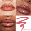 Lip Liner - Lip Liner Stain, Peel Off Lip Liner Tattoo, Long Lasting Lip Stain Peel Off with Natural Finish, Easy to Use, Waterproof, Smudge-proof, Transfer-proof, Highly Pigmented Color, Nude Pink