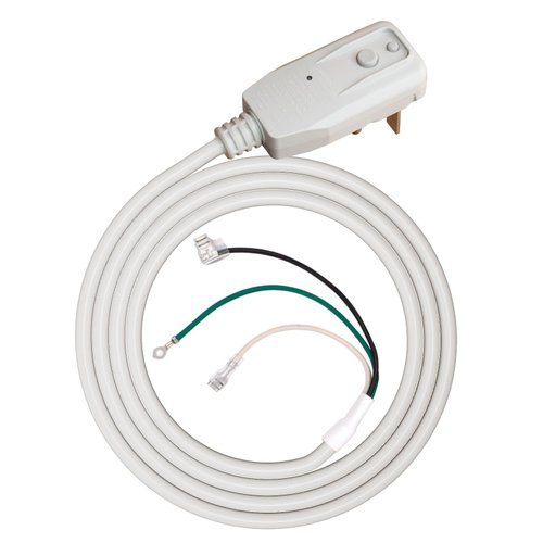 ELEGRP L15630 12AWG LCDI Power Cord Plug for A/C Air Conditioner, E250451 UL Certified, 7.5FT Leakage Current Detection Interrupter Replacement, 240VAC 25Amp 6000W 60Hz NEMA 6-30P (1 Pack)