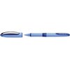Schneider One Hybrid N Rollerball Pen, 0.5 mm Hybrid Needle Tip, Light Blue Barrel, Blue Ink, Box of 10 Pens (183503)