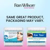 Fran Wilson EYE TEES COTTON TIPS 80 Count (3 PACK) - Precision Makeup Applicator, Double-sided Swabs with Pointed and Rounded Ends for Perfect Blending, Effective Cleaning and Precise Touch-ups