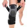 Mumian Knee Sleeve, Knee Pads Compression Fit Support -for Joint Pain and Arthritis Relief, Improved Circulation Compression - Wear Anywhere - Single (Black-XL)