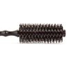 Round Styling Hair Brush - 1.75 Inch Diameter - Boar + Nylon Bristles for Blow Drying, Curling, and Styling Hair - Natural Wooden Handle for Women and Men