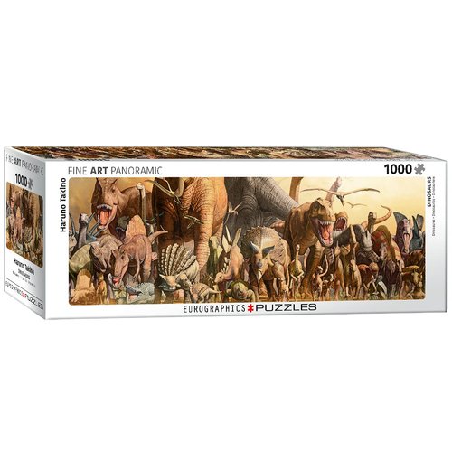 EuroGraphics Dinosaurs by Haruo Takino 1000-Piece Puzzle
