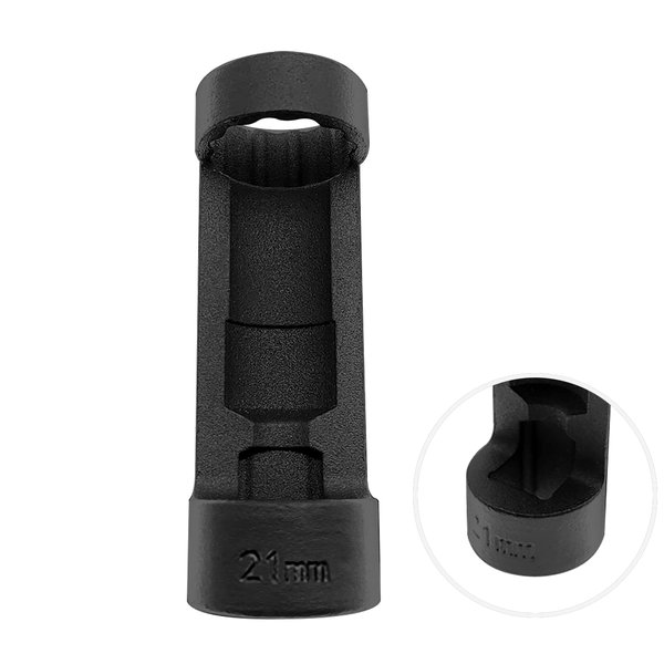 ZKTOOL Suspension Strut Nut Socket Tool (21mm/12PT) VM #:3353, 1/2" DR. x 21mm, 12PT…