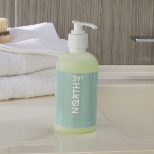 39° North Body Wash - Eucalyptus & Lavender Scent - Featured in Courtyard by Marriott and Residence Inn Hotels - Cleansing & Moisturizing - All Natural Body Wash - 8.5oz