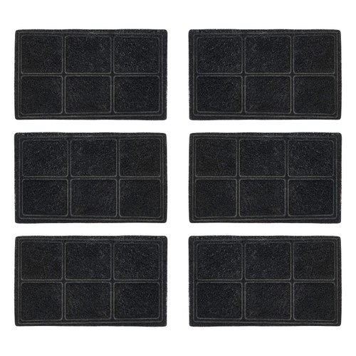 IRIS USA, Inc. Replacement Filters for Dog & Cat Pet Water Fountain, 6 Pack PWF-200F, Black Filter (587295)