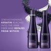 Nexxus Keraphix Shampoo for Damaged Hair Keraphix with ProteinFusion Silicone-Free with Keratin Protein and Black Rice 13.5 oz