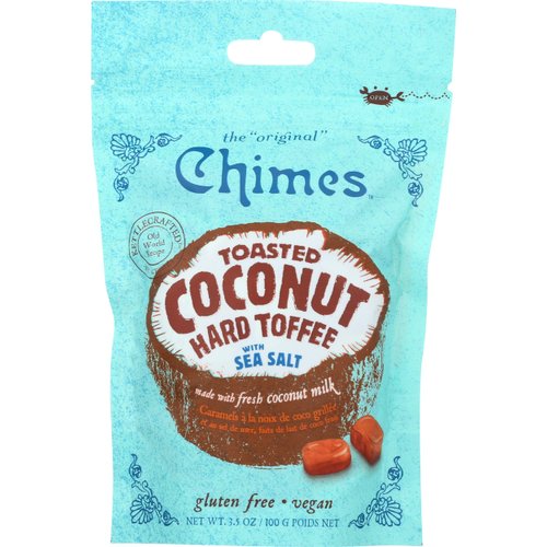 Chimes Toffee Hard Coconut Sea Salt, 3.5 oz