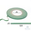 Royal Imports Floral Tape Green, Flower Stem Wrap Adhesive Waterproof Florist Tape for Decorative Bouquets Arranging and Crafts - 0.25" (60 Yd/180Ft) - 1 Roll