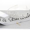 BAHABY Silver It's My 18 Birthday Sash and Crown 18th Birthday Decorations Birthday Tiara Birthday Party Favors