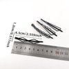 12Pcs Black Vintage Hair Pins Mini Bobby Pins Fashion BB Clip Invisible Bangs Clip Small Bobby Pins for Women and Girls Hair Styling Pins，Hair Accessories