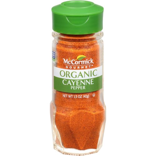 McCormick Gourmet Organic Cayenne Pepper, 1.5 Oz