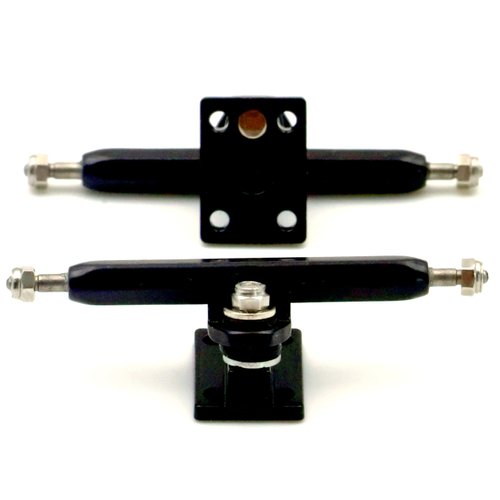 RACOFSB A2 Pro Fingerboard Trucks 36mm 34mm 32mm for Professional Finger Skateboard (36mm Black)
