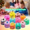 12 Pack Jelly Cubes Clear Slime Set Crystal Slime with Jelly Cubes Party Favors Holiday Birthday Toys for Kids Christmas Toys for Boys and Girls