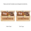Cryfokt Dont Touch Useless Box Wooden USB Electronic Money Saving Box Funny Interactive Stress-Relief Toy Gift Desk Decoration for Home & Office Desk