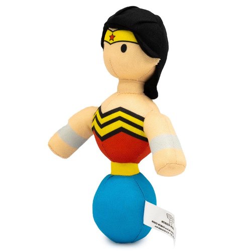 Buckle-Down Dog Toy, DC Comics, Ball Body Wonder Woman, 8.5" x 6.5", DTBB-WWDA
