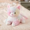 Glow Guards 13'' Lying Light up Rainbow Cat Plush Toy Rainbow Kitty Soft Stuffed Animal Bed Night Light Birthday for Toddler Kids
