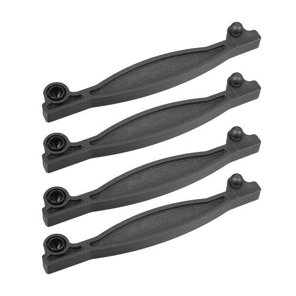 X AUTOHAUX 4 Pcs Intake Manifold Tuning Valve Runner Arm 55570283 for Chevrolet Cruze 1.8L 2011-2016 for Chevrolet Sonic 1.8L 2012-2018