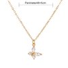 TseanYi Butterfly Choker Necklace Crystal Butterfly Pendant Necklace Mini Butterfly Necklace Gold Butterfly Necklace Chain