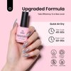 Beetles Gel Polish 15ml Latex Liquid Nail Peel off Cuticle Guard for Nail Polish with Plastic Nail Care Stick for Nail Art Air-Dry Liquid Latex Barrier Protector Nails Design