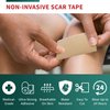 Medical Grade Silicone Scar Tape Advanced Adhesive Formulation (4cm x 300cm) Scar Removal Away Strips for Surgical Scars, Reusable Silicone Tape & Keloid Scar Treatment, C Section Silicone Scar Sheets