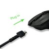 MJKOR Mouse Charging Cable Compatible with Razer Naga Pro 20000 DPI, Viper Ultimate, USB Charger Cord Compatible with Razer DeathAdder V2 Pro/Basilisk Ultimate Mouse