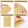 100 Pack Coin Envelopes 3.23"×4.53",Brown Kraft Small Envelopes,Fully sealed seed envelope，Kraft Small Coin Envelopes,Seed Envelopes, Mini Envelopes for Office, Home, School