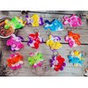 Roaqua 12 Packs Bulk Octopus fishs turtles Mini pop Keychain, for Boys and Girls Kids Birthday Party Favors Supplies Summer Students Gifts Prize