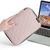BELALIFE Portable Travel Cable Organizer Bag, Tech Storage Bag for Cord, Charger, Phone, Earphone, Hard Drive, USB, SD Card and Electronic Accessories, Pink