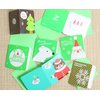 24 Pack Mini Christmas Greeting Cards & Envelopes, Cute Stweety Small Size 3"x 3" Merry Christmas Greeting Cards Festival Color Pattren 2 (Pack of 24)