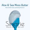 Sinarie Aloe & Sea Moss Emulsified Body Butter, Unscented 4 oz Soaps & Skincare