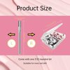 Nail Drill Bit Small Sanding Bands for Nail Drill, Corfulra Upgrade Mini Sanding Bands with 2 Mandrel Bits, 100Pcs #150#240 Grit Nail File for Acrylic Nails,Cuticle,Nail Tech Must Haves, White & Pink