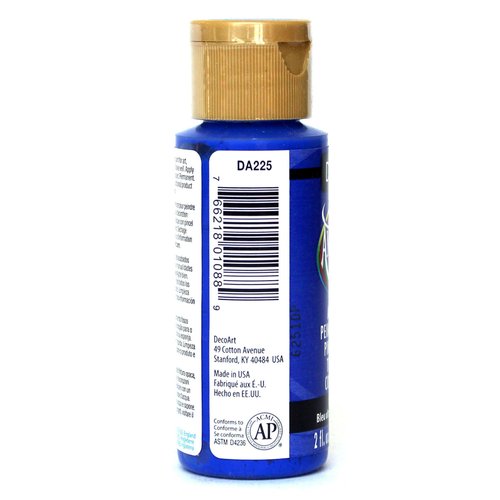 DecoArt Americana Acrylic Paint, Ultra Marine, 2 oz, Ultramarine Blue