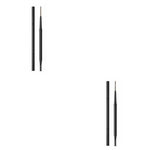 Magik 2-4 Pack Eyebrow Pencil Waterproof Smudge-proof Eyebrow Brush Microblading (Soft Coffee, 2 Pack)