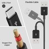 Duttek USB A to USB C Splitter Cable 5 Ft/1.5M, USB C Splitter Charging Cable, 3 in 1 USB2.0 Male to 3 USB C Male Multi USB C Cable Compatible with USB Type-C Phones, Tablets (Black)
