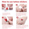 Fake Scars Halloween Temporary Tattoos Face Fake Blood Makeup Fake Scars Cuts, Face Fake Stitches Temporary Tattoos Healthy Makeup 3D Realistic Fake Scratches Blood Scar Tattoo Stitches Sticke 30PCS